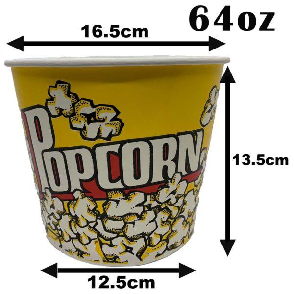 64oz Popcorn Cup Dem