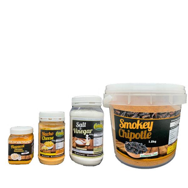 Popcorn & Spiral Potato Seasoning You Pick Your Flavour 100g – 1kg