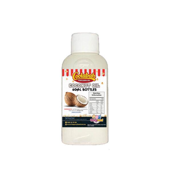 10 x White Coconut Oil Pouches Popping Oil (60ml)
