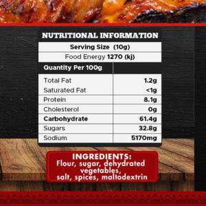 Barbeque Label 120g