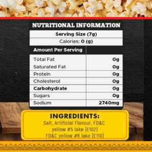 Flavacol Label 180g
