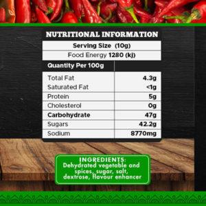 Lime & Chilli Label 100g