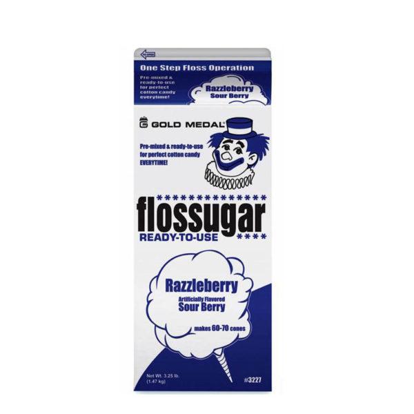 Razzleberry Sour Cotton Candy Flossugar (1.47kg)
