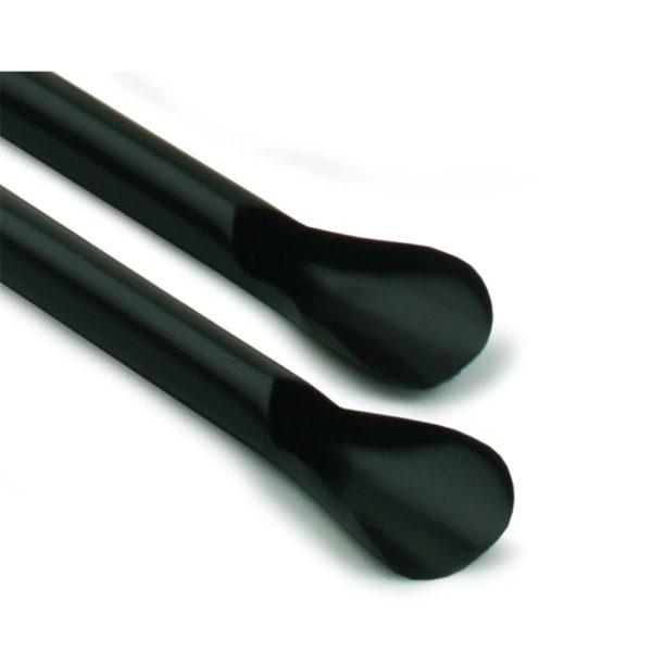 Black PLA Spoon Straws 3 WS