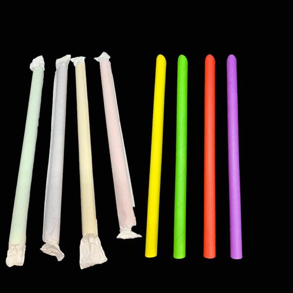 Paper Straws for Slushies & Snow Cones | Compiles With The National Plastic Ban