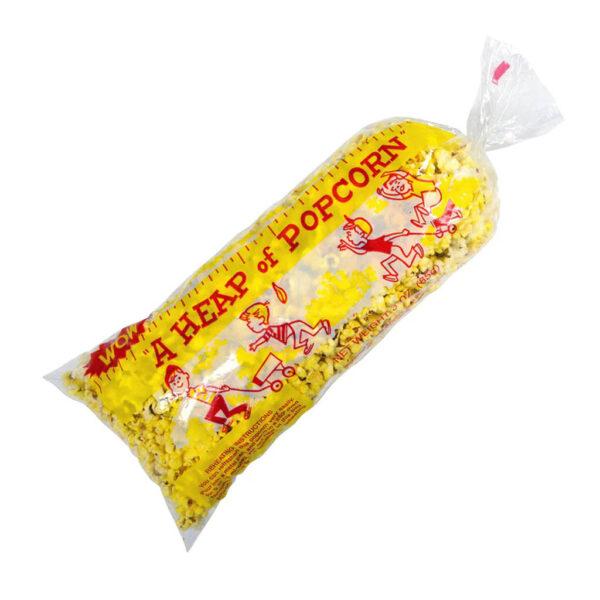 18″ A Heap of Popcorn Bag – 3oz (100 Pack)